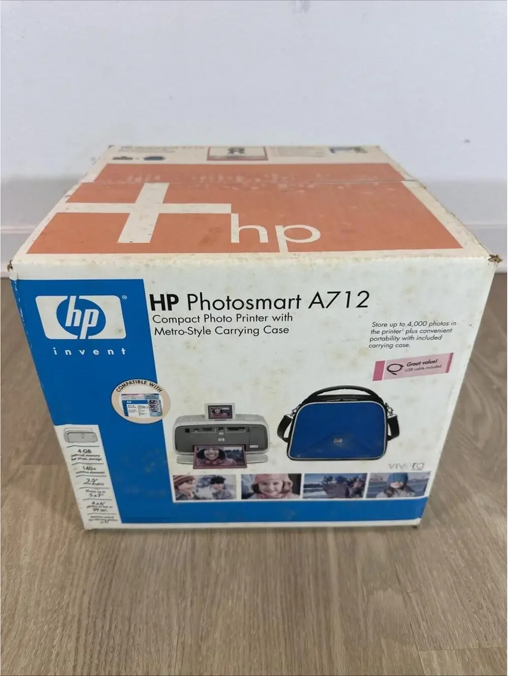 HP PhotoSmart A712 Digital Photo Inkjet Printer